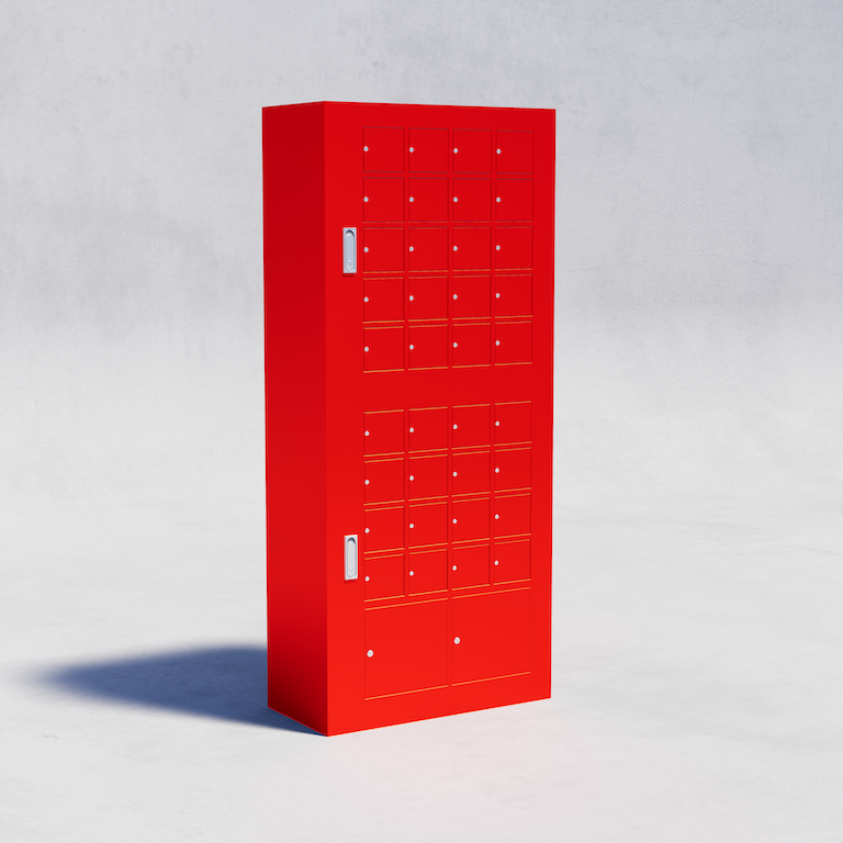 Medium Mailbox (36 Doors + 2 Lockers)