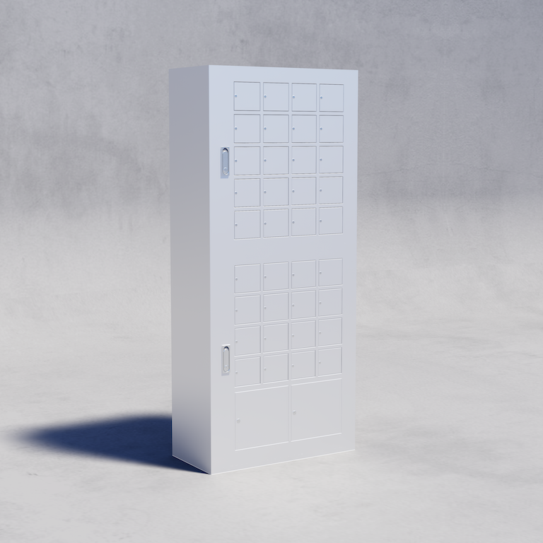 Medium Mailbox (36 Doors + 2 Lockers)