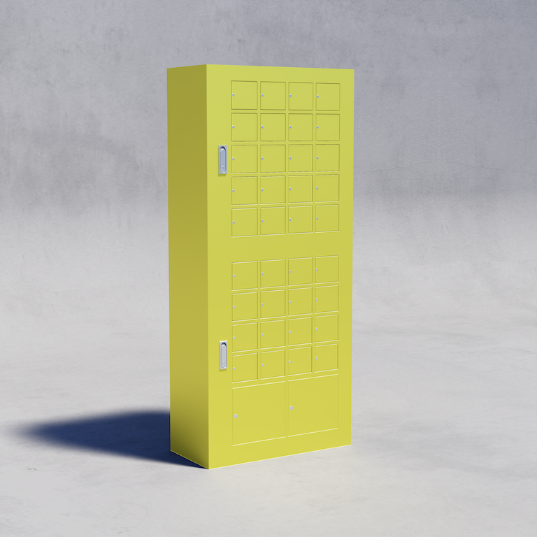Medium Mailbox (36 Doors + 2 Lockers)
