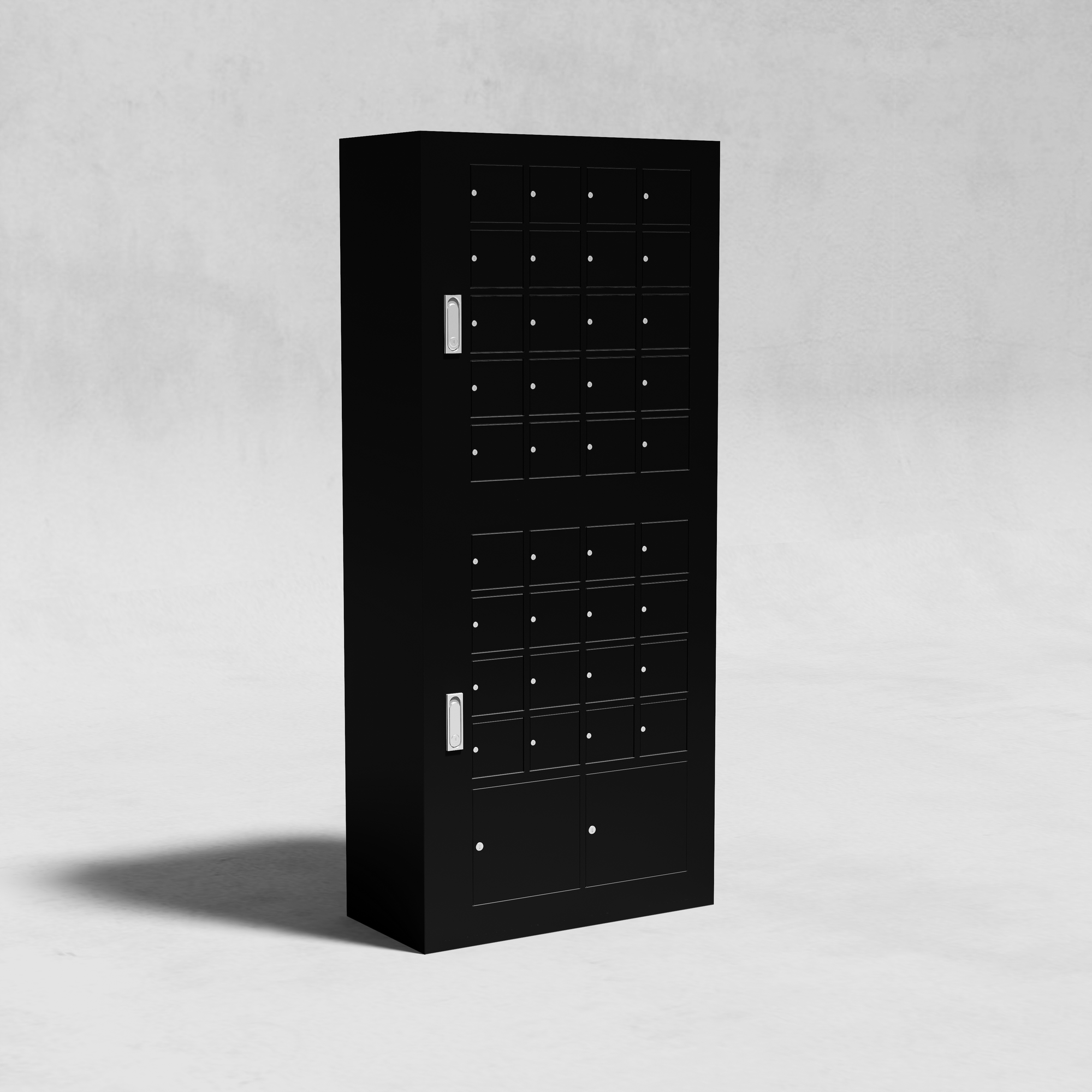 Medium Mailbox (36 Doors + 2 Lockers)