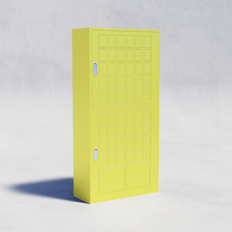 Small Mailbox (54 Doors + 2 Lockers)